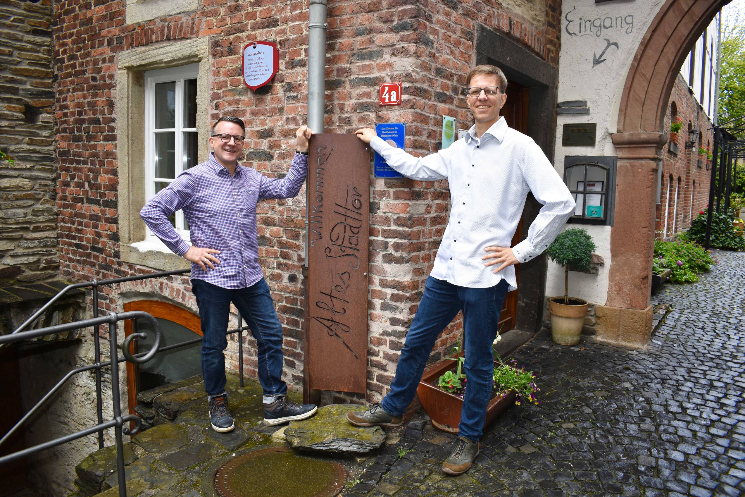 Altes Stadttor in Kastellaun - Restaurant und Hotel